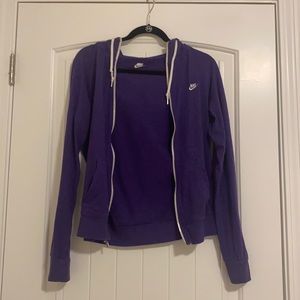 Women’s Medium Nike Thin Purple Jacket